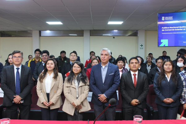CÁMARA DE COMERCIO DE PUNO PARTICIPA EN PRESENTACIÓN DE POLÍTICA DE COMERCIO EXTERIOR AL 2040