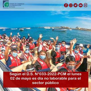FIN DE SEMANA LARGO: LUNES 2 DE MAYO ES DÍA NO LABORABLE PARA EL SECTOR PÚBLICO