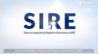 SUNAT ESTABLECE NUEVOS PLAZOS PARA USO DEL SISTEMA INTEGRADO DE REGISTROS ELECTRÓNICOS (SIRE)